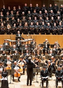 La OV interpretando a Beethoven.