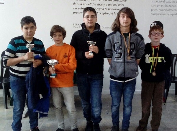 Premiados Sub-16.