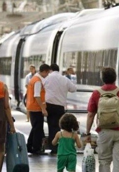 Los paros no afectan a la circulación de los trenes.