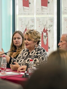 La diputada de Educación, Salud y Bienestar Social, Mercedes Berenguer.