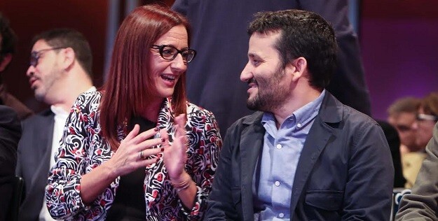 Maria Josep Amigó y Vicent Marzà.