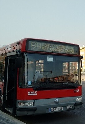 Autobús de la EMT. (EMT).