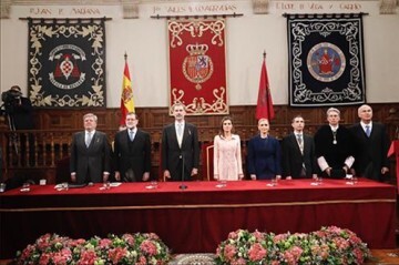 Casa Real entregan los Premios Cervantes