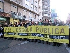 manifestacion educacion