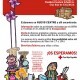 Cartel de uno de los mercadillos del ampa del colegio de Cruz Roja