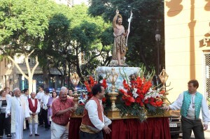 La imagen volvió a recorrer el que es su barrio como hacia en los años 20/j.peiró