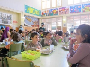 Un comedor escolar en un colegio