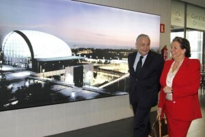 Alberto Catalá y la alcaldesa de Valencia, Rita Barberá. Alberto Catalá y la alcaldesa de Valencia, Rita Barberá.