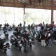 Los motos Harley en el tinglado II del puerto de Valencia en la edición del año pasado/feriadejulio