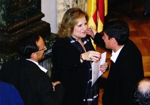 Ramón Llin en un pleno del Emtre Ramón Llin en un pleno del Emtre