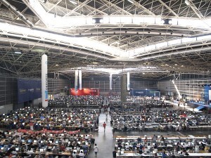Esta imagen de la Campus Party en Valencia no se repetirá al menos los próximos cinco años