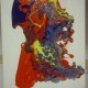 Pintura de nombre ¨El Siluro¨ obra de Julio Andújar