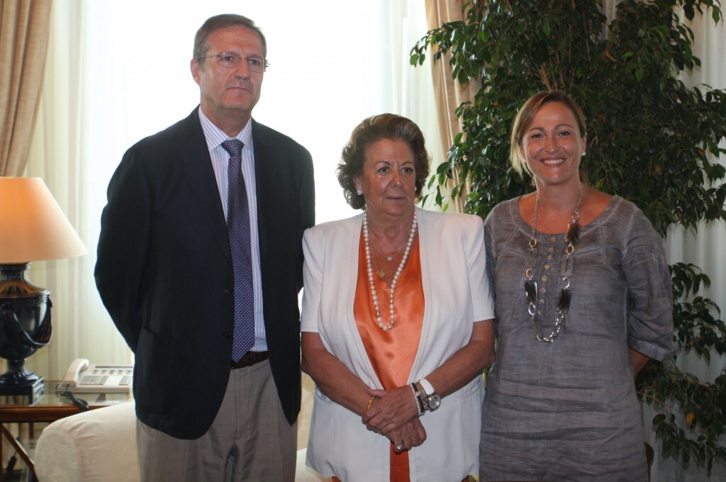 El nuevo responsable de Costas, la alcaldesa y la edil de Playas