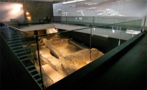 Interior del Centro Arqueológico de La Almoina