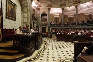 Francisco Lledó en la última asamblea de presidentes/armando romero