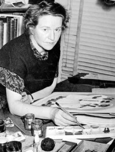 La artista Manuela Ballester La artista Manuela Ballester