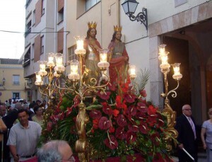 Los patronos de Massarrojos Abdón y Sennet, santos de la piedra