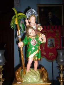 Figura de San Cristóbal
