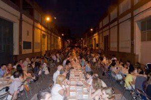 Vista general de una edición pasada del sopar Vista general de una edición pasada del sopar
