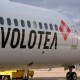Un avión de la empresa española de bajo coste Volotea
