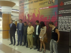 Cantantes, promotores y patrocinadores en la presentación del evento en Nuevo Centro/vlcciudad