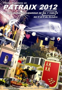 Cartel de las Fiestas de Patraix de 2012