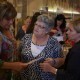 Amparo Mora durante la visita que realizó al mercadillo el año pasado