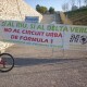 Una protesta contra la celebración de la Fórmula 1 en detrimento de los barrios