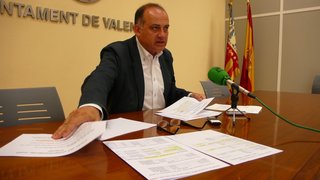 El portavoz del PSPV, Joan Calabuig/gsm