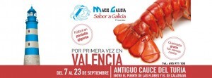 Cartel de la feria del marisco de Galicia