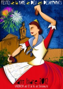 Cartel de las fiestas de San Isidro de 2012