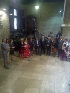 La presidenta de la FECA habla en nombre de todas las casas en el Palau/vlcciudad