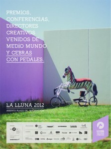 Uno de los carteles del Festival La Lluna 2012