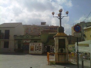 La Asociación de Vecinos de Patraix ha convertido su plaza en una más de la Región de Murcia/aavv
