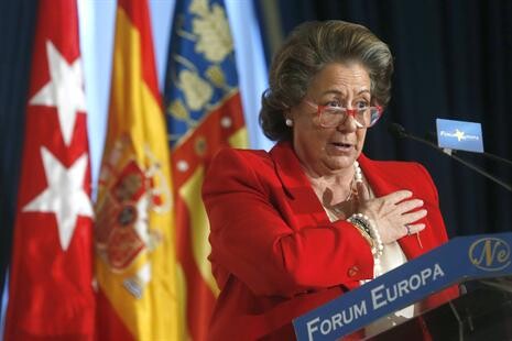 La alcaldesa, Rita Barberá, hace unos días en el Forum