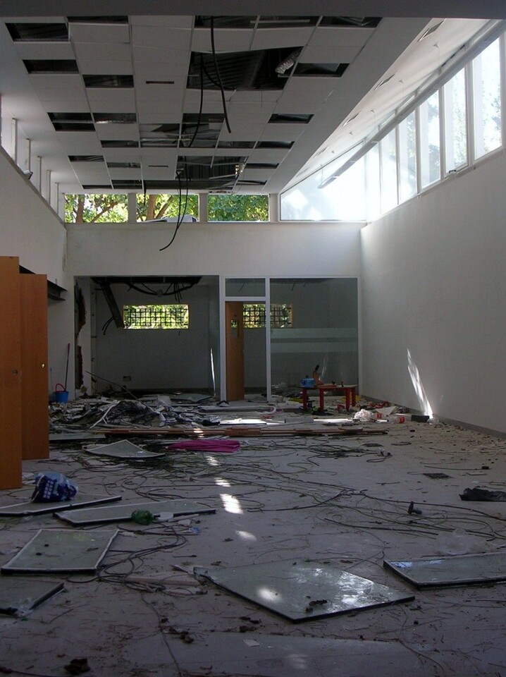 Interior de la Biblioteca de Trinitat/gms