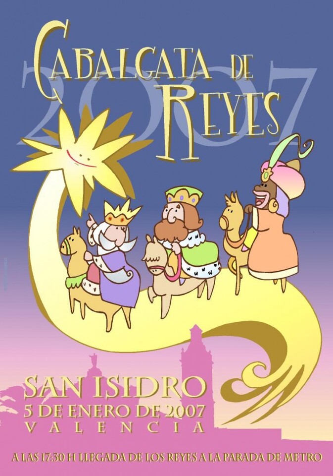 Cartel de la cabalgata de 2007