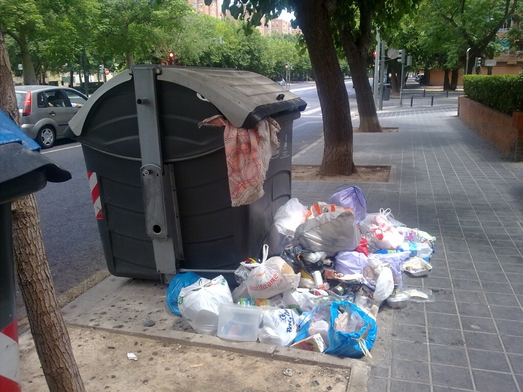 Los vecinos no quieren imágenes como estas en las calles/gms