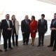 Los componentes del Consorcio antes de empezar la reunión en el Veles e Vents/ayto vlc