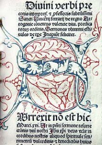 Portada del incunable del siglo XV con el texto íntegro del Compromiso de Caspe/jcv