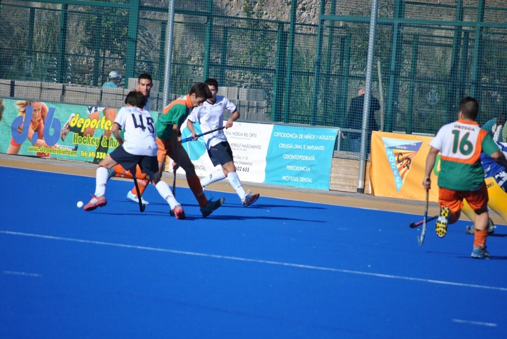 Un momento de la final disputada ayer en el Betero/fhcv