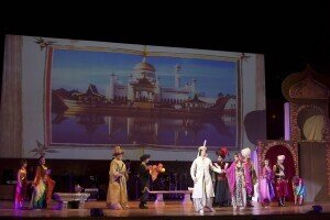 Un momento del espectáculo Aladdin en el Palau de la Música/Palau de la Música Un momento del espectáculo Aladdin en el Palau de la Música/Palau de la Música