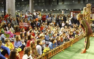 Miles de niños han asistido a los actos en el pabellón de Fiestas