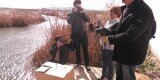Suelta de 8 ejemplares de focha cornuda en el Tancat de la Milia, en el Parque natural de l'Albufera.