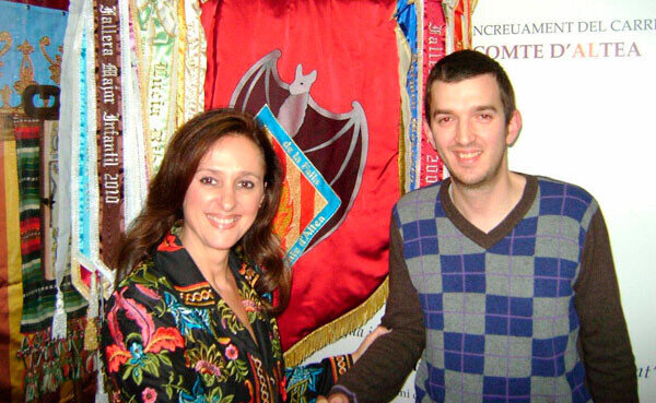 José Gallego, junto a la anterior presidenta de Almirante, Laura Cano. Foto: Ciberfallas José Gallego, junto a la anterior presidenta de Almirante, Laura Cano. Foto: Ciberfallas