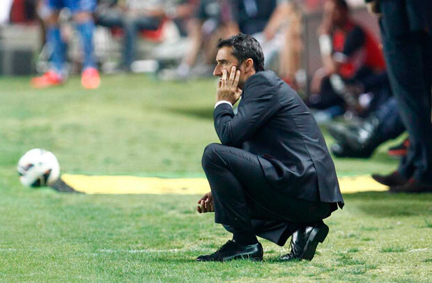 Valverde declaró, tras el partido, que siente no haber dejado al equipo en la Champions. Foto: Valencia CF