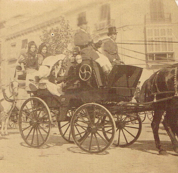 Cabalgata Feria de Julio, 1895. Foto: A. P. R. S.