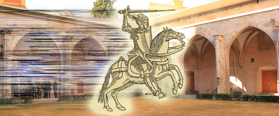 XIII Irant de Lletra, en el claustro gótico del Centre del Carme. Foto: Javier Furió