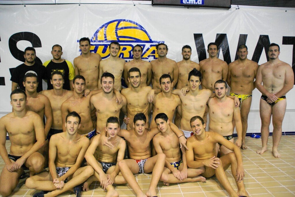 Primer equipo del Waterpolo Turia