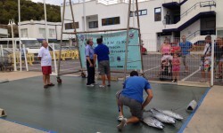 Concurso de Pesca en el Club Náutico de Oropesa. Foto de archivo.